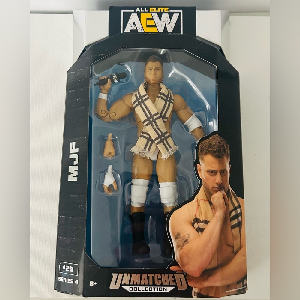 🔥 NEW! MJF UNMATCHED COLLECTION #29 Series 4 Action Figure